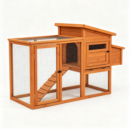Nestlyra Small Chicken Coop Penthouse with Elevated Nesting Area
