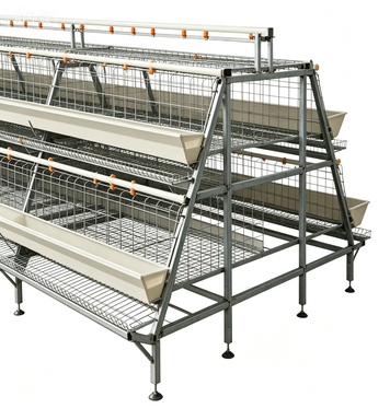 Nestlyra Large Penthouse Chicken Coop Bundle with Dual Nesting Boxes for 4-6 Chickens